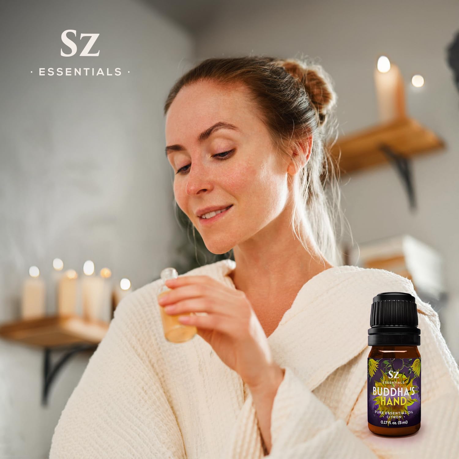 Sz Essentials Buddha's Hand: uso tópico requiere dilución adecuada para seguridad.