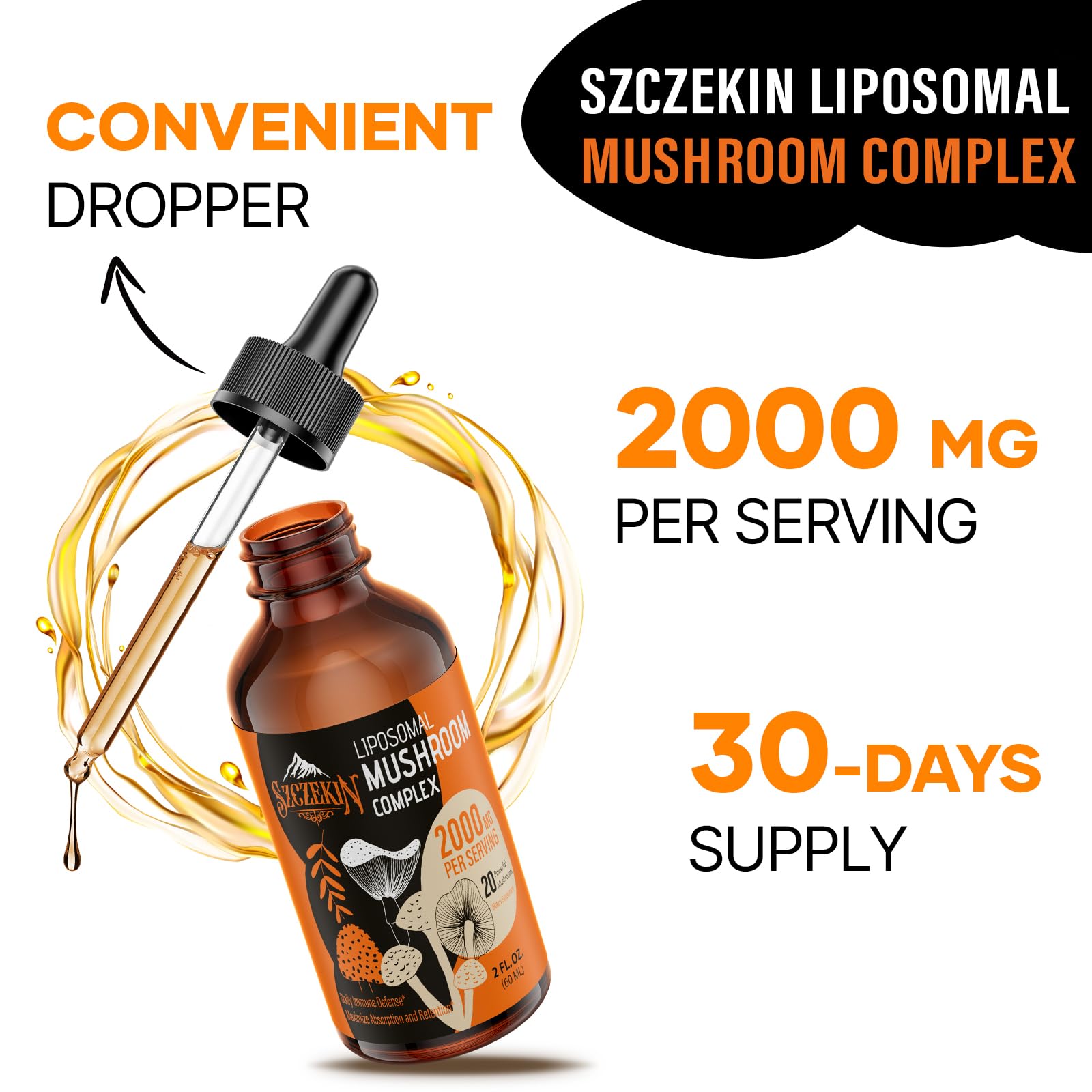 SZCZEKIN etiqueta frontal con información de ingredientes.