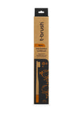 t-brush con mango de bambú natural ofrece agarre cómodo para manos pequeñas