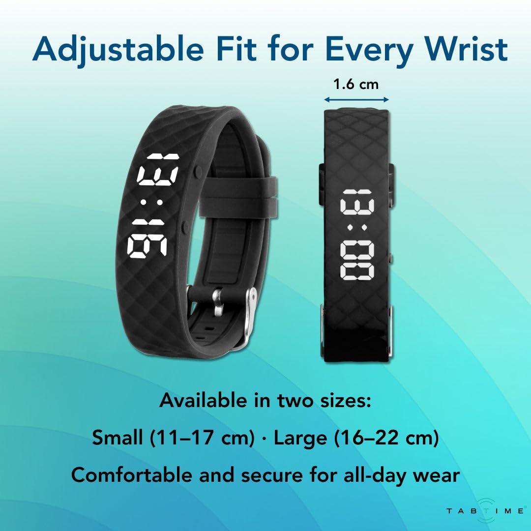 Tabtime pulsera despertador vibración cargador USB batería recargable