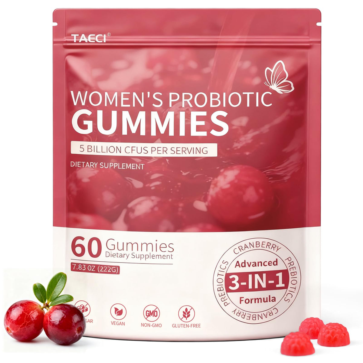 Taeci gominolas probióticas para equilibrio vaginal