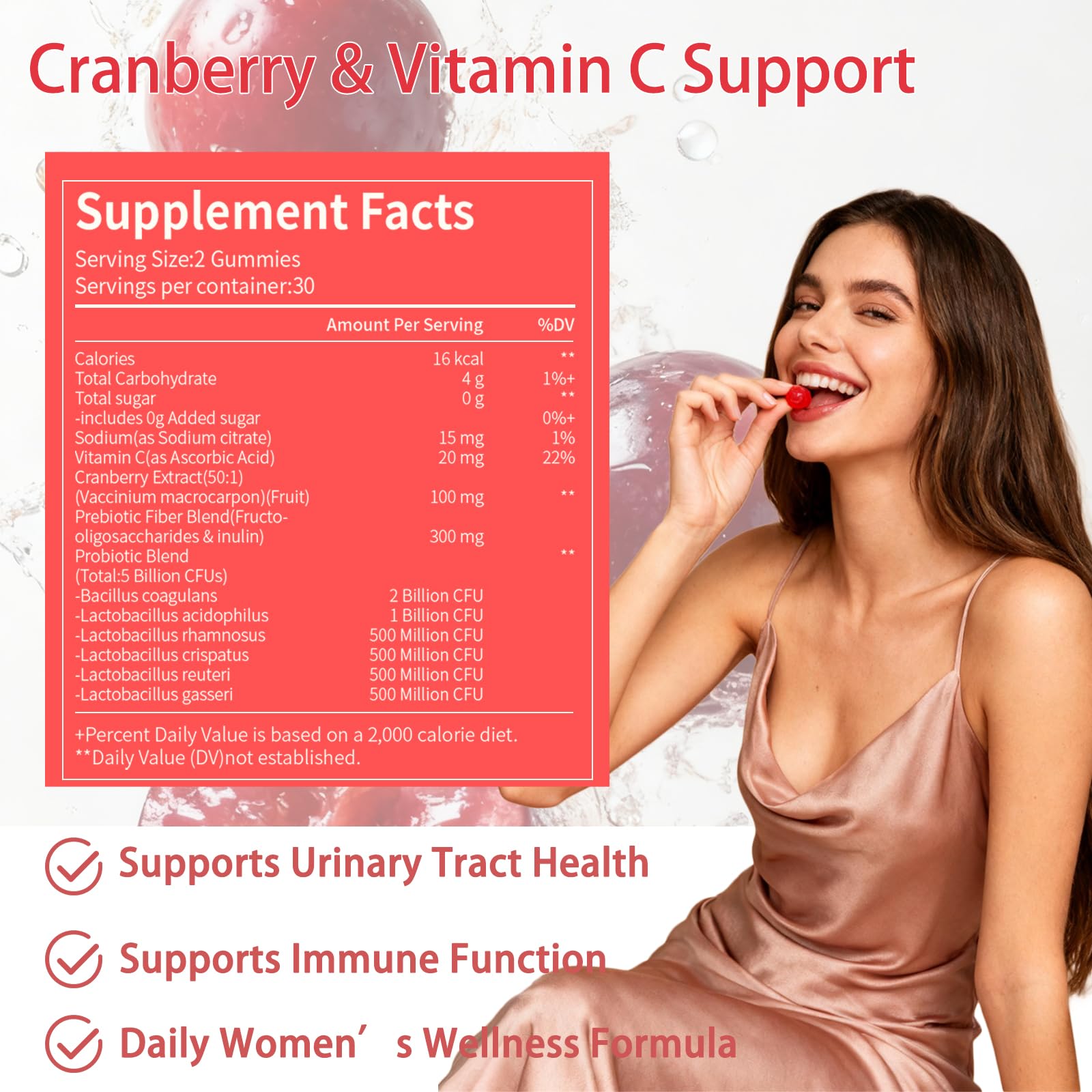 Taeci gominolas con arándanos y vitamina C para defensa celular
