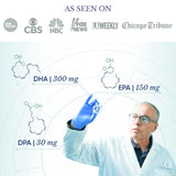 Tahiro Omega-3 aceite de algas enriquecido DHA EPA para salud cerebral.