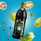 Tahitian Noni con arándano y uva, bebida colorida