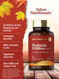 Contenido y etiqueta de Tahoe Nutritionals muestran calidad confiable.