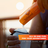 Tailwind Nutrition Endurance Fuel sabor tropical con cafeína para esfuerzos prolongados.