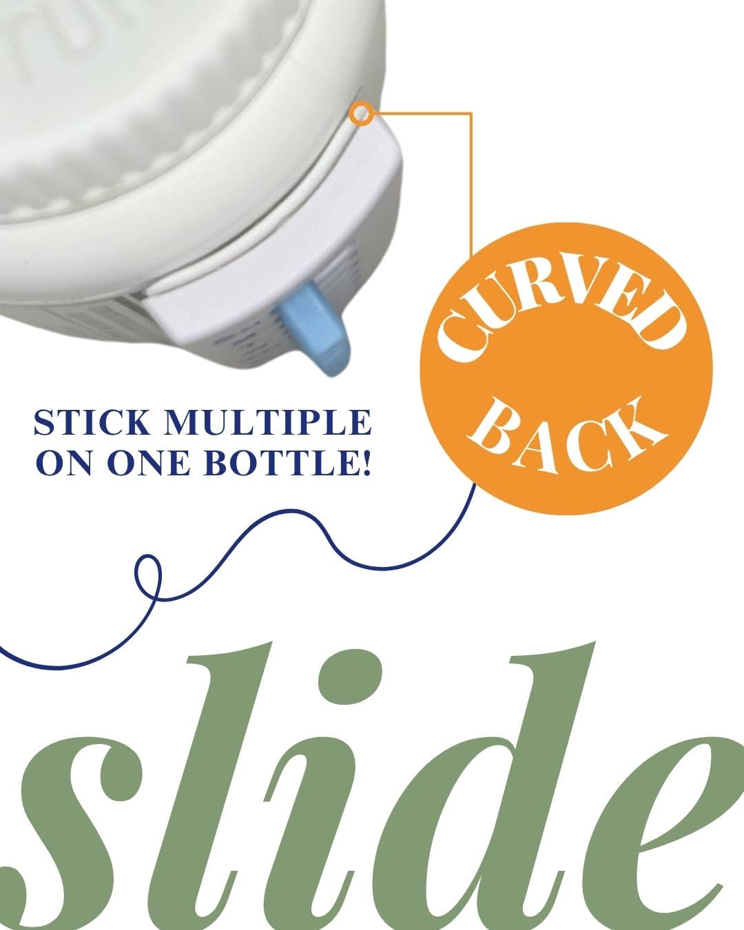 Take-n-Slide admite regímenes múltiples con deslizadores para horarios variados