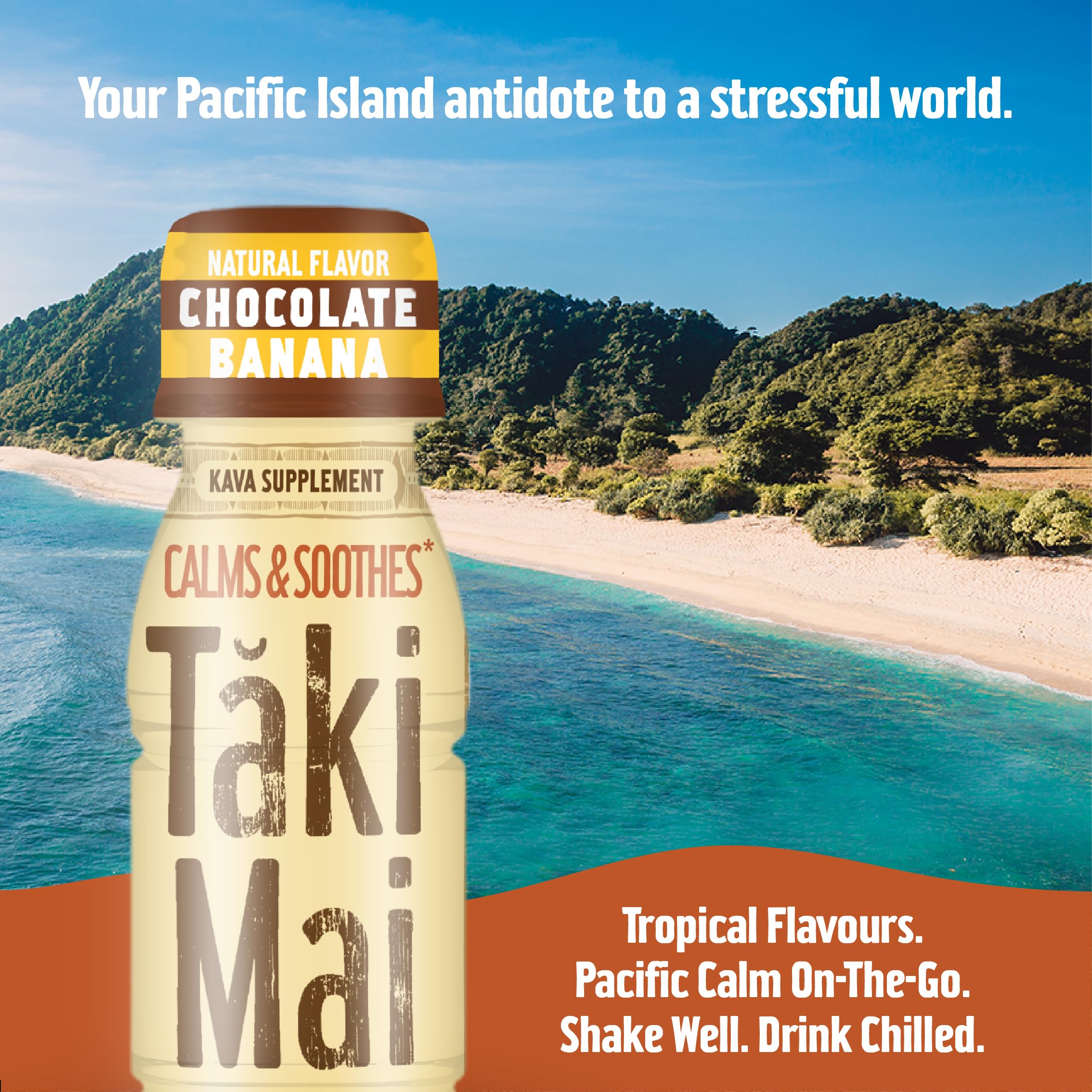 Taki Mai dosis kava noble fijiano, aroma terroso y suave
