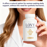 Lovy Control de la vejiga, caja de 60 cápsulas, solución práctica para el día a día