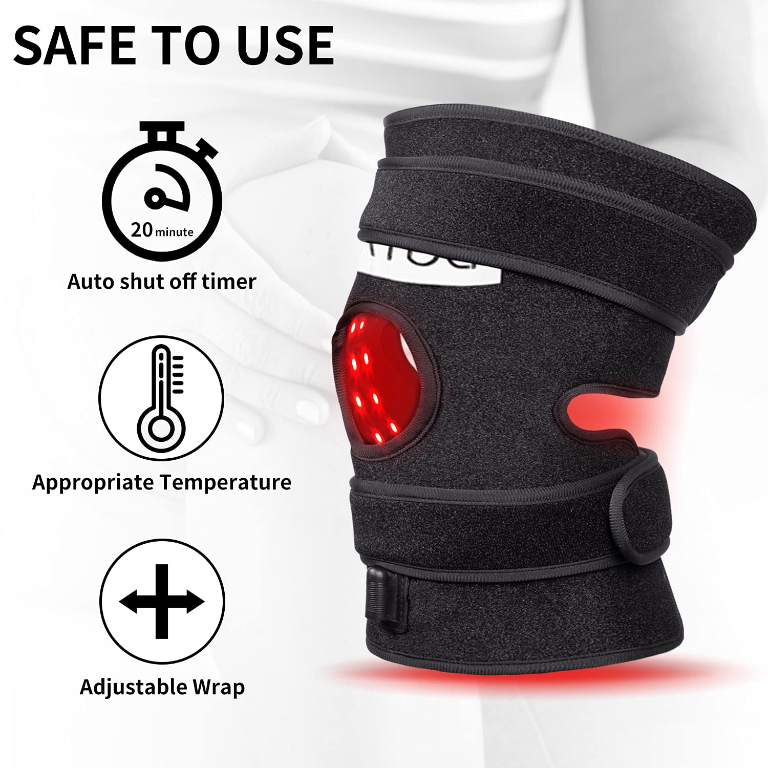 Talsafe paquete incluye cargador y cables para uso cómodo en casa.