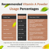 Talsen Chemicals Vitamina A en polvo, mezcla de ingredientes para cosmética.