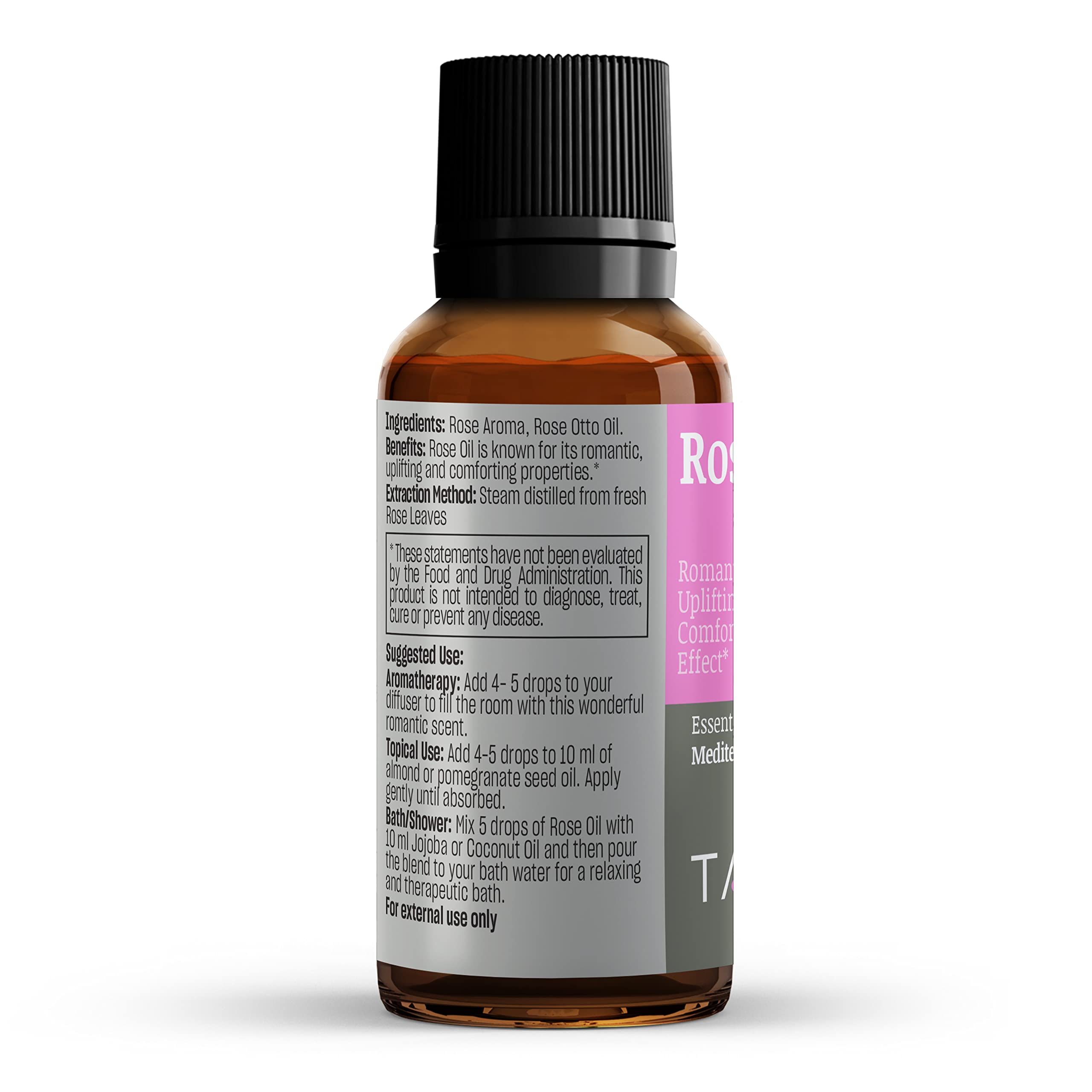 Talya Aceite Esencial de Rosas para tono de piel y alivio de sequedad.