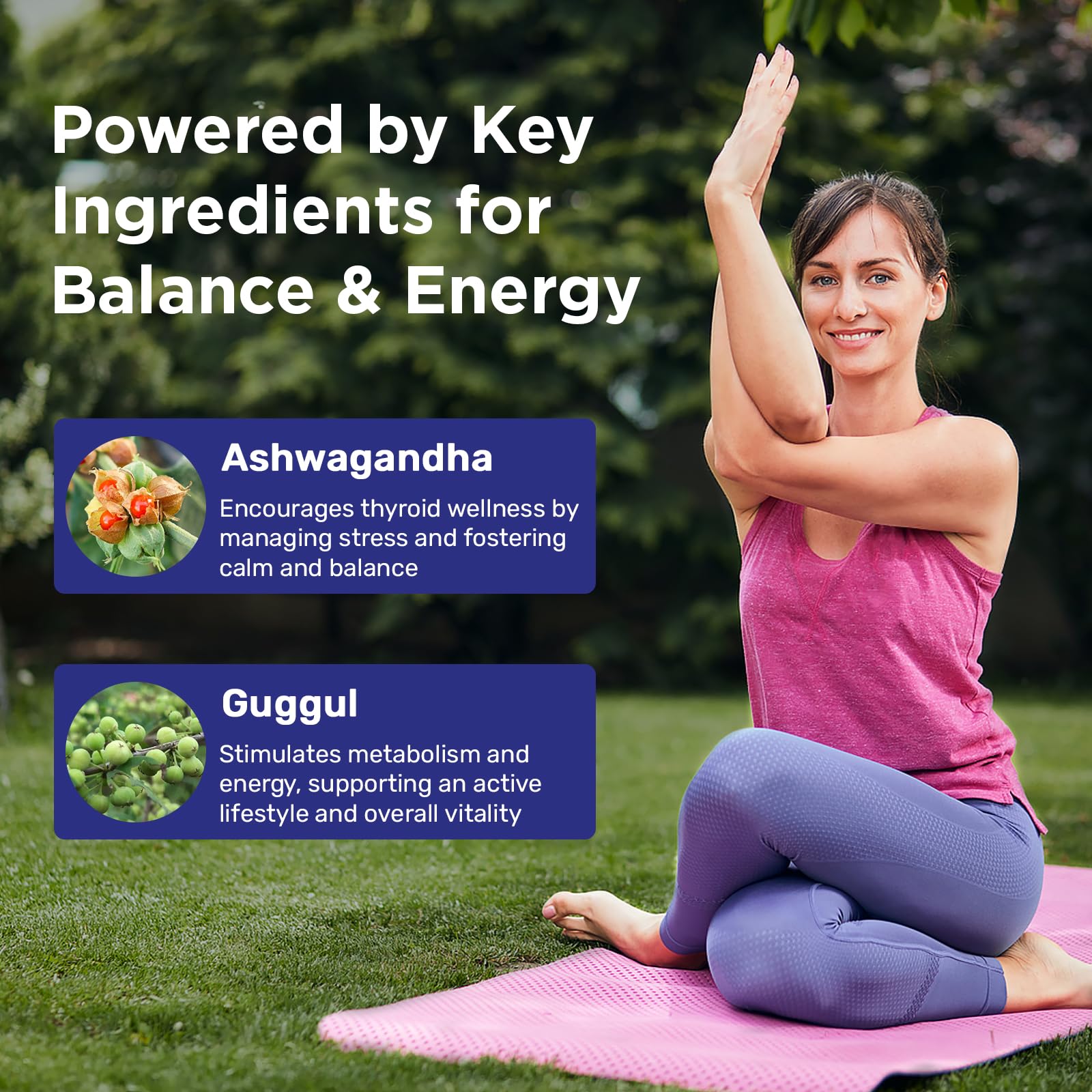 Uso diario recomendado de TriThyroAxis para apoyo de energía.