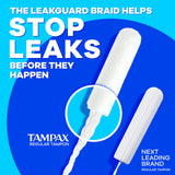 Aplicador plástico sin BPA de Tampax Pearl facilita la inserción