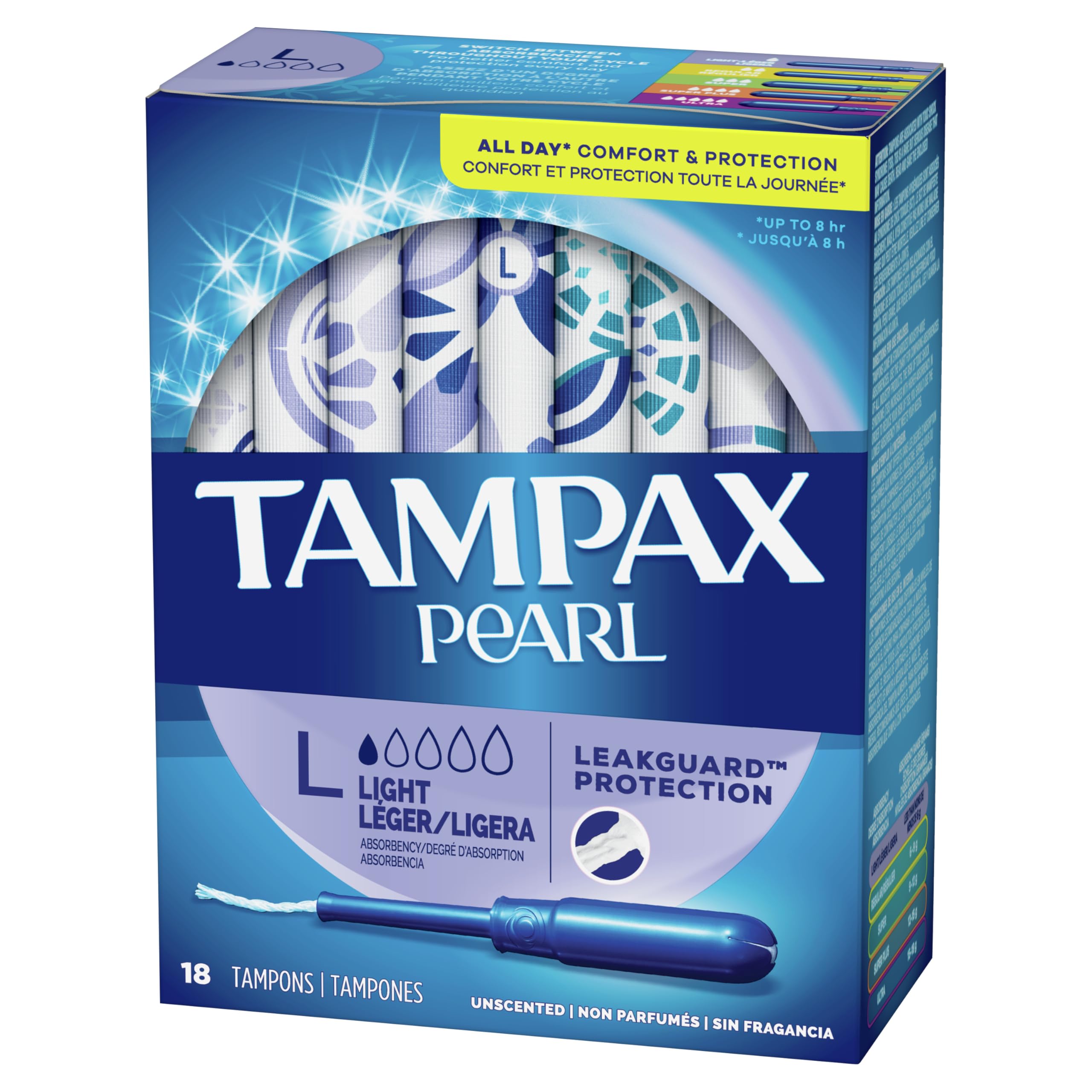 Tampax Pearl, protección confiable durante actividades diarias
