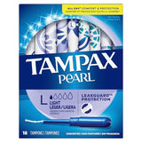 Tampax Pearl, trenza protectora para evitar fugas durante el día