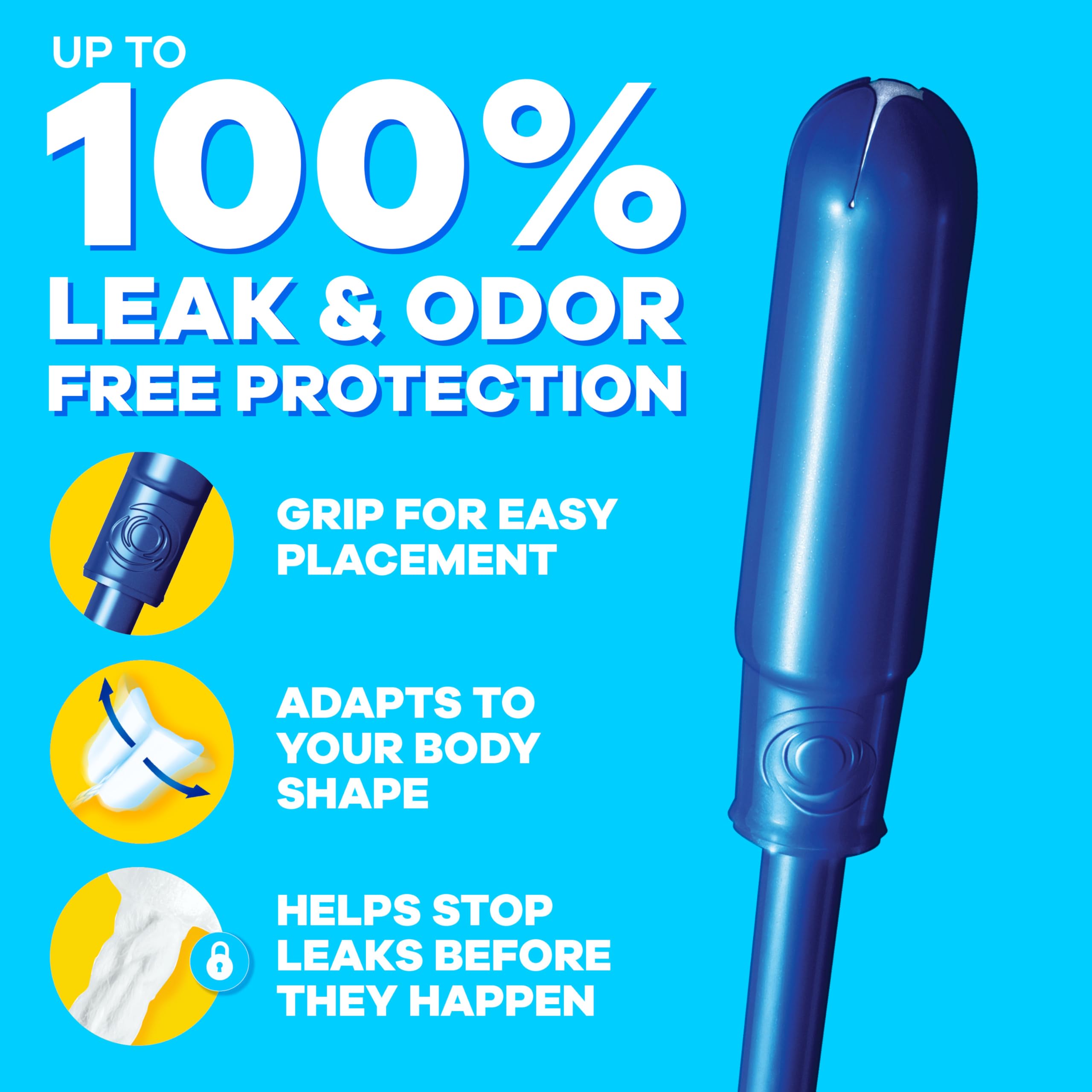 Tampax Pearl tampon absorbencia ligera listo para usar durante el flujo ligero