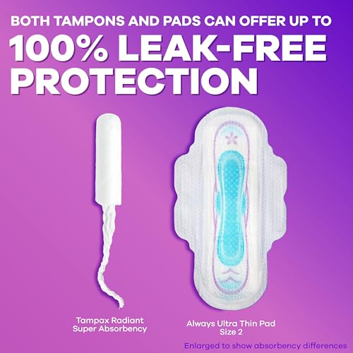 Sin perfume para una experiencia suave con Tampax Radiant.