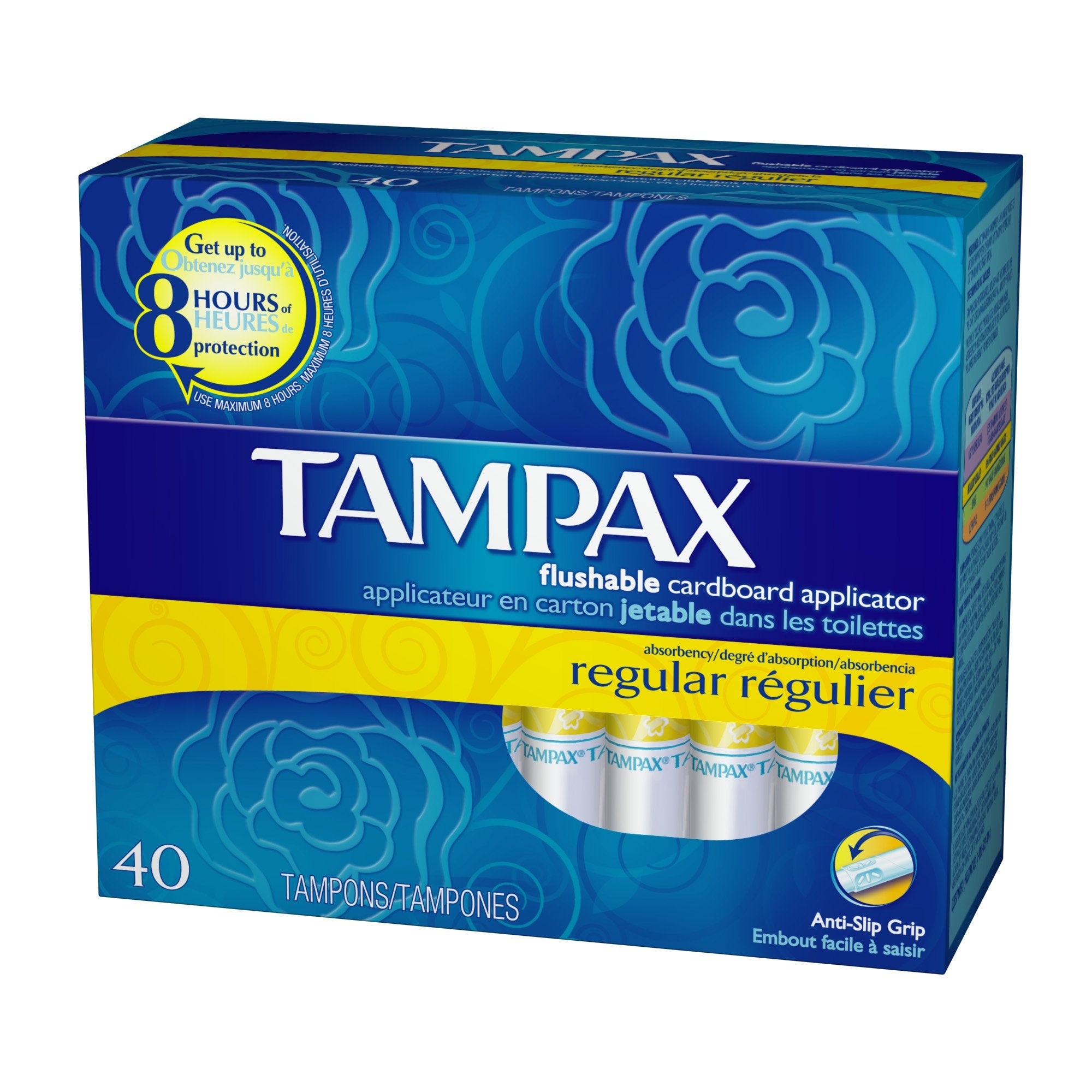 Tampax Regular pantiliner de longitud extra para protección diaria y sensación seca