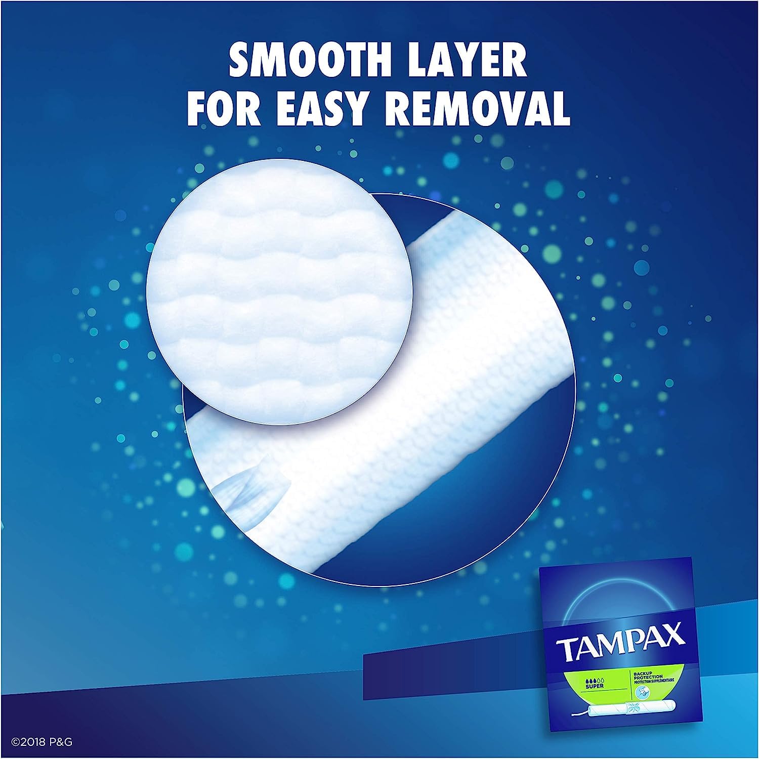 Tampax Tampón 80ct caja grande: reserva para varias semanas en casa.