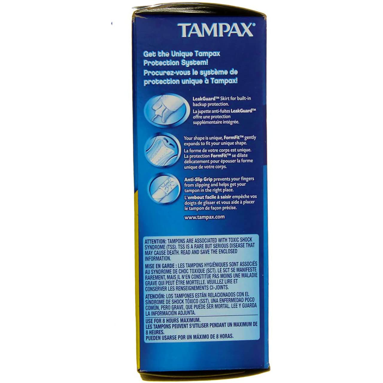Protección LeakGuard para evitar fugas durante el día y la noche