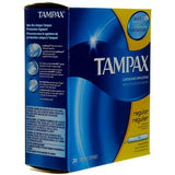 Tampax tampon regular envoltorio resistente protege cada tampón.