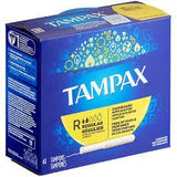 Tampax Regular para uso diario con flujo ligero a moderado.