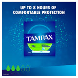 Tampax con agarre antideslizante para inserción cómoda.