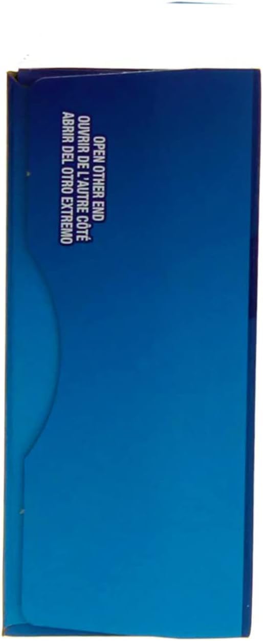 Tampax tampones regular: caja de empaque compacto y limpio