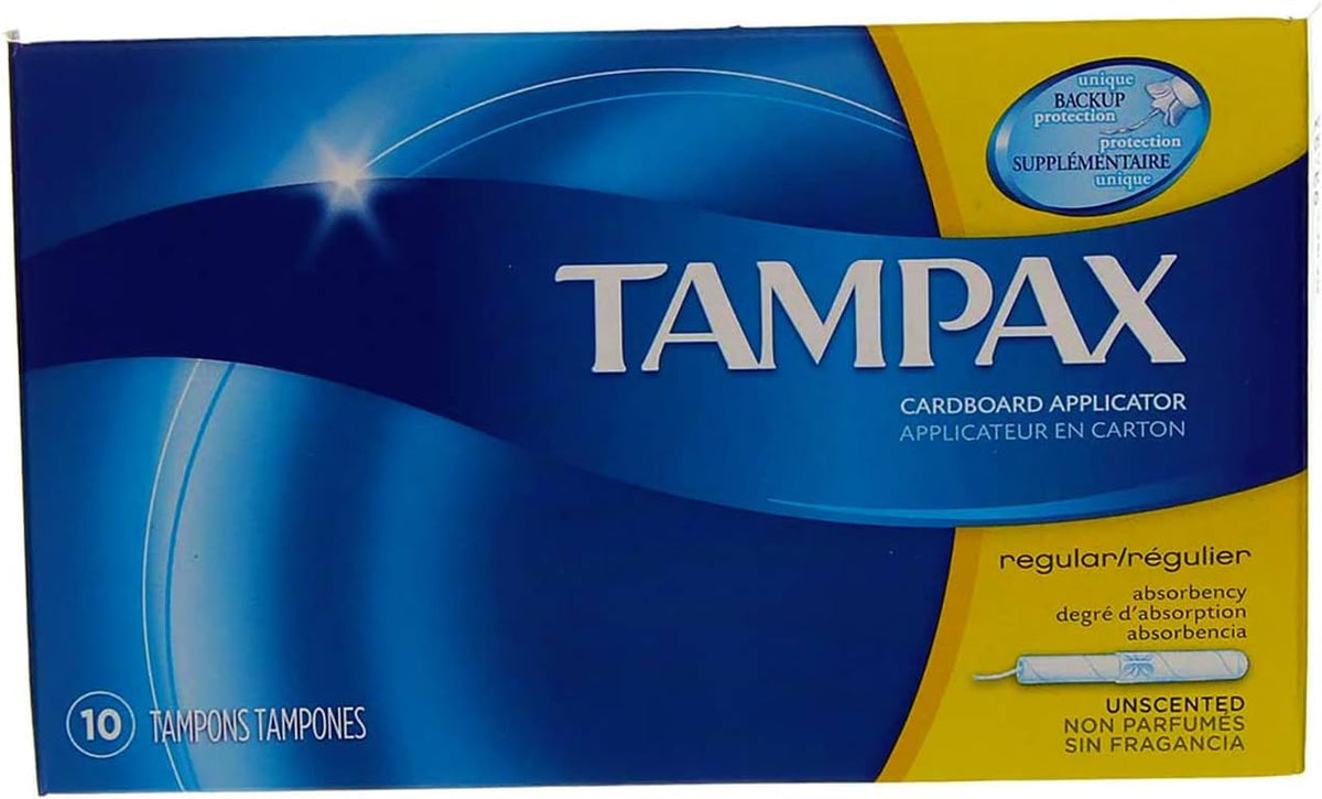 Tampax tampones regular paquete 3: conveniencia para llevar y reabastecerse
