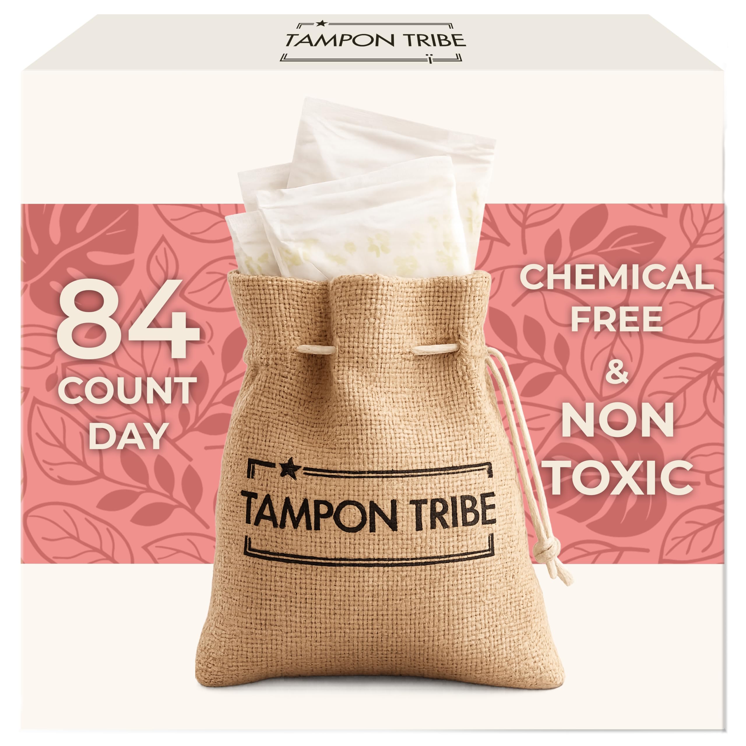 Tampon Tribe almohadillas dia 240mm con alas para uso diurno y protección segura.