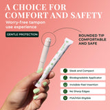 Tampon Tribe - tecnología antifugas para mayor seguridad