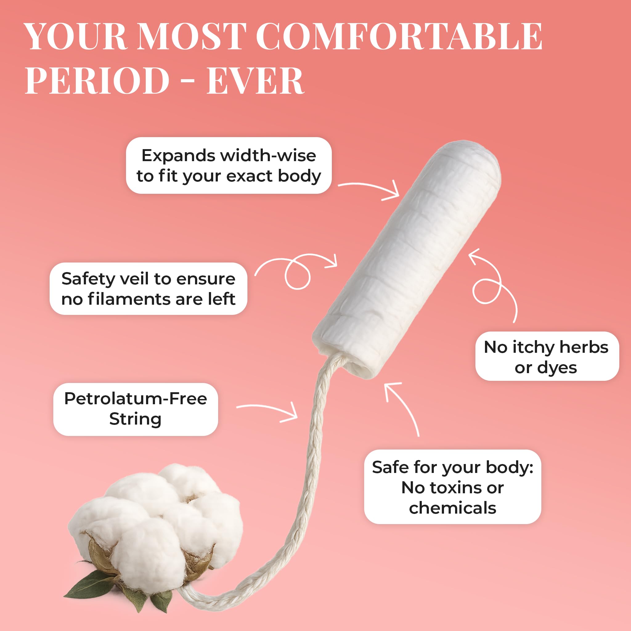 Tampon Tribe - uso diario cómodo y discreto