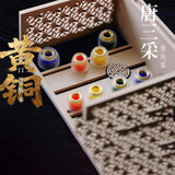 TANGZU Tang Sancai Noble cuatro tallas boquilla para ajuste adecuado en distintas orejas.