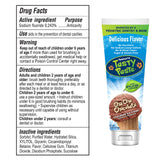 Paquete 3 de Tanner's Tasty Paste Cha Cha Chocolate, opción para familia para higiene bucal diaria