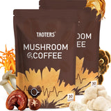 TAOTERS Café de Hongos en empaque, mezcla de Arabica para energía sostenida.