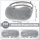 Mascarilla para dormir Tarpop con correas elásticas ajustables para un ajuste estable