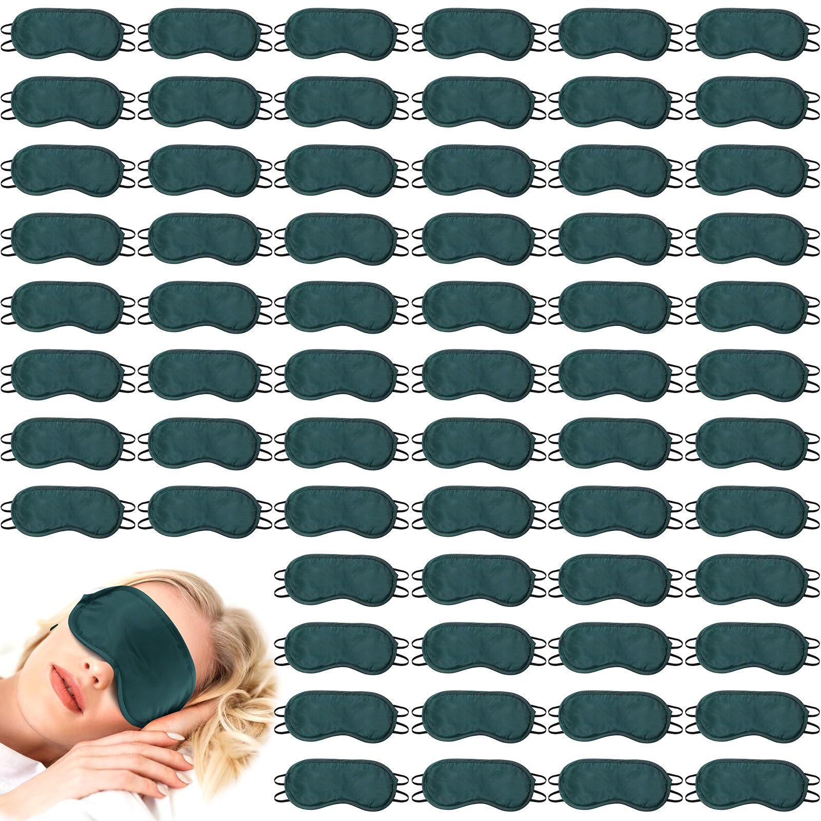 Mascarilla para dormir Tarpop, empaque individual, ideal para viajes y eventos.