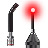 Tashi Conduit Light, punta universal, luz roja para alivio suave de molestias bucales