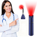 Tashi: dispositivo para labios con luz roja, posible alivio de molestias.
