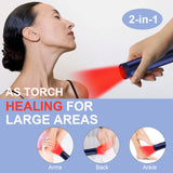 Tashi para nariz con luz roja, uso para confort facial.