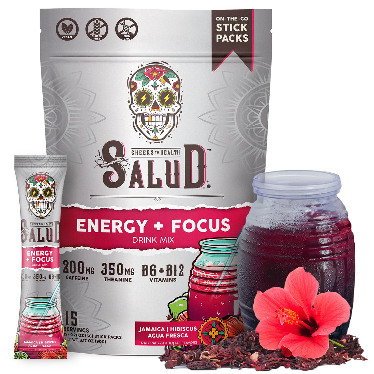 Taste Salud empaque de energía y enfoque para acompañar tu rutina diaria.