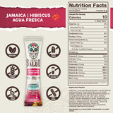 Sabor hibisco Jamaica de Taste Salud para una bebida refrescante y ligera