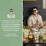 Taste Salud: sabor a manzana verde, bebida conveniente para cualquier momento.