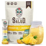 Taste Salud 2-en-1 hidrata y energiza, ideal para llevar.