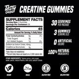 Aumento de energía durante entrenamientos con creatina TASTY GAINS.