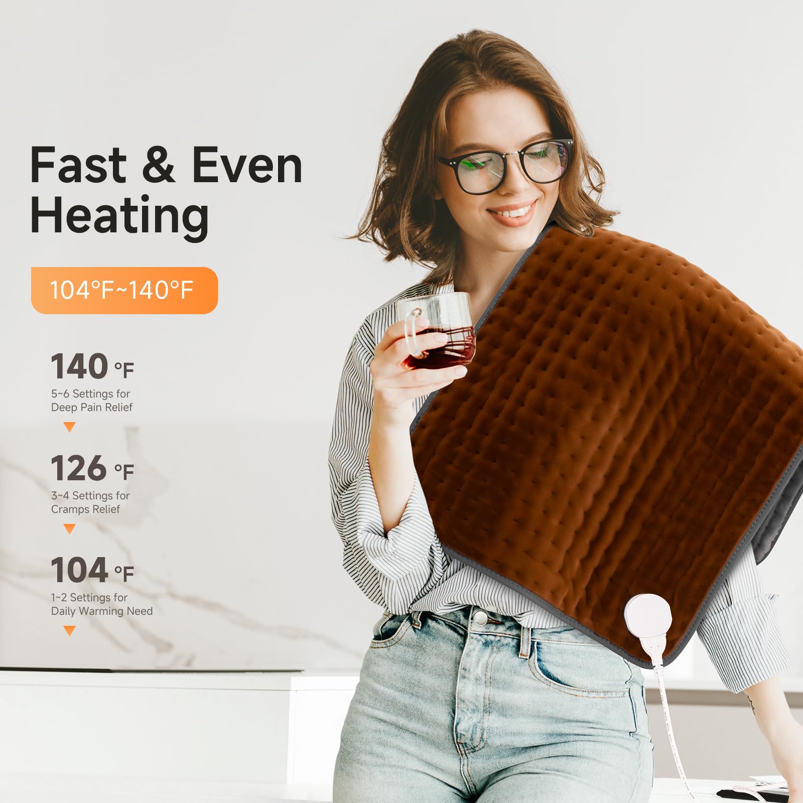 TATOWN XXL doble-cara, diseño reversible para mayor comodidad y distribución de calor.