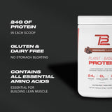 Proteína de guisante sostenible de TB12 para recuperación post entrenamiento.