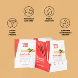 TB12 proteína vegetal batido vanilla cremoso para desayunos sabrosos