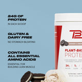 TB12 Proteína vegetal, envase sostenible para consumo diario.